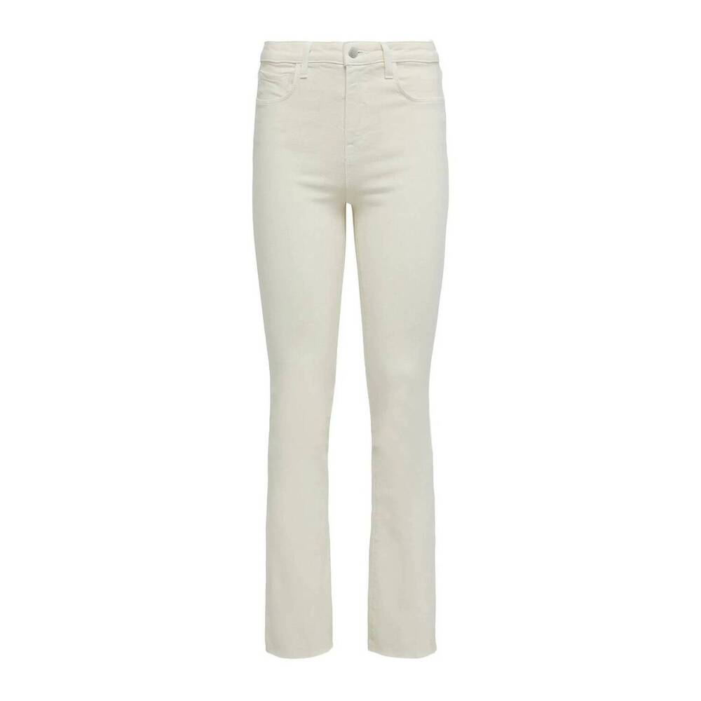 NEW L'AGENCE ruth straight leg jeans in vintage white - Picture 4 of 4